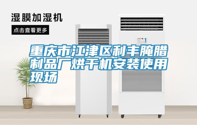 亚洲人成综合第一网站 重庆市江津区利丰腌腊制品厂烘干机安装使用现场